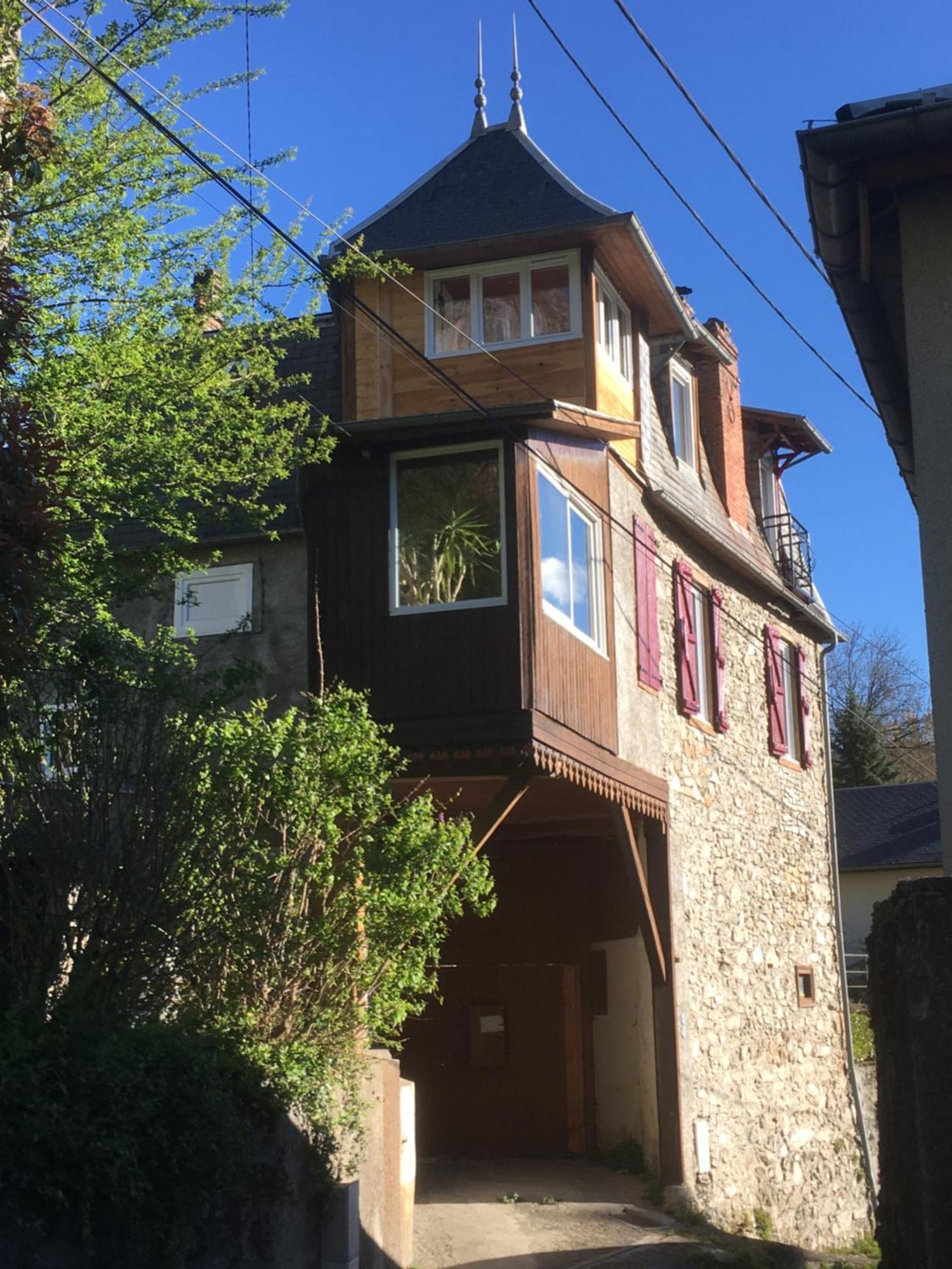La Auarje: Appartement Avec Jardin & Terrasse Cierp Kültér fotó