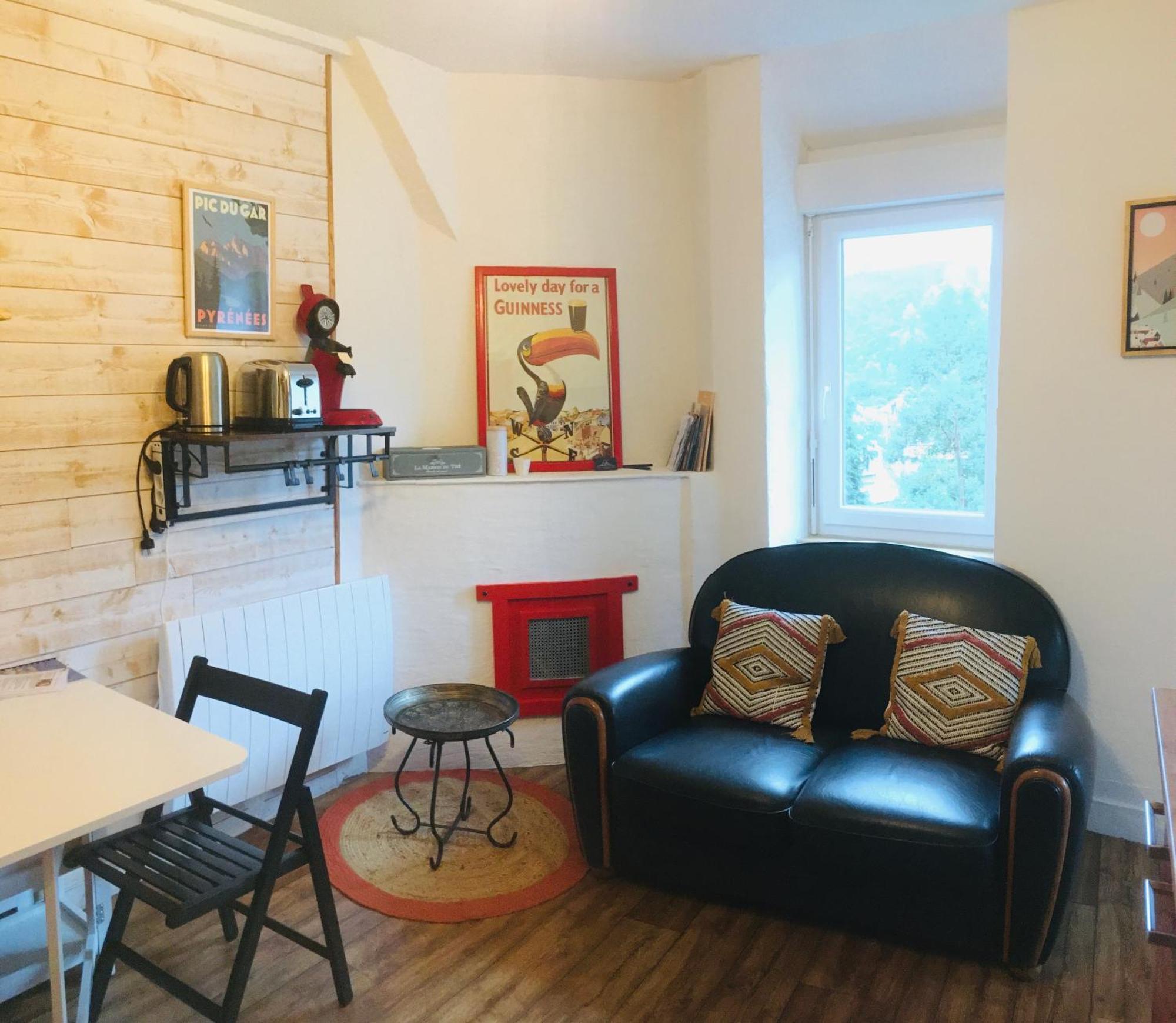 La Auarje: Appartement Avec Jardin & Terrasse Cierp Kültér fotó